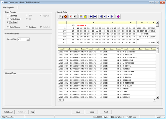 Fixed Width File The Software Bureau